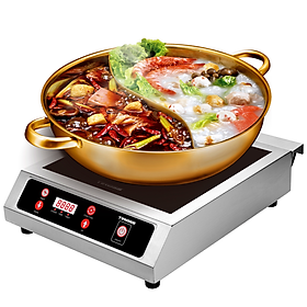 Mua Bếp Điện Từ Đơn Công Nghiệp Tiross TS8042 - 3500W - Phù Hợp Cho Quán - Nhà Hàng - Khách Sạn - Hàng Chính Hãng