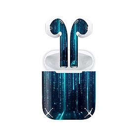 Mua Miếng dán skin chống bẩn cho tai nghe AirPods in hình thiết kế - atk183 (bản không dây 1 và 2)