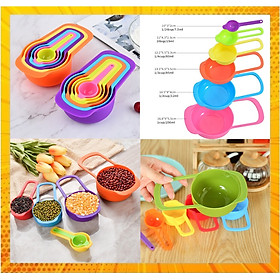 Mua Bộ 6 thìa đong nhiều màu LK84