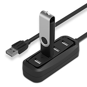 Bộ chia 4 cổng USB 2.0 Vention VAS-J43 (50cm - 1m) - Hàng chính hãng