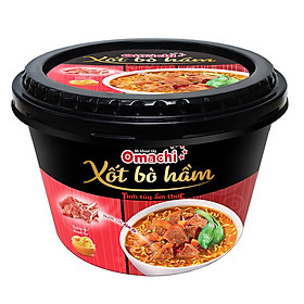 Thùng 12 Hộp Mì Omachi Xốt Bò Hầm (93g)