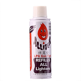 Mua Bình Gas Trắng PGA-038 Chuyên Dụng Dùng Cho Hộp Quẹt Bật Lửa Gas