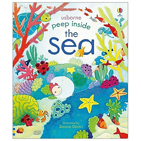 Hình ảnh Usborne Peep Inside The Sea (Board book)