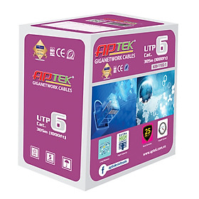 Mua Cáp mạng APTEK Cable CAT 6 UTP 305m (630-1102-1) 1Gbps - Hàng Chính Hãng