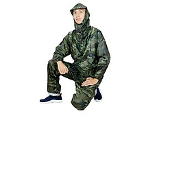 Bộ áo mưa lính vải dù cao cấp, chống thấm