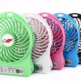 Mua Quạt 3 tốc độ sạc pin (giao màu ngẫu nhiên)