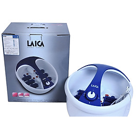 Bồn Ngâm Chân Massage LAICA PC1018B - ITALY - Chức Năng Sủi - Rung - Giữ Ấm - Đèn Hồng Ngoại