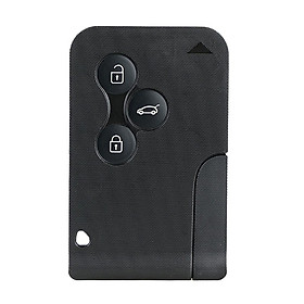 Smart Card Fob 3 BTN Remote Key 433 MHz Chip fit for   Megane Scenic