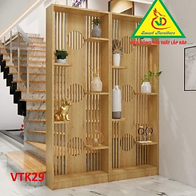 Vách ngăn tủ kệ VTK29- Nội thất lắp ráp Viendong Adv