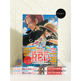 Tiểu Thuyết One Piece Film RED [Tặng Kèm Bìa Áo Và Poster Gập Sẵn Bên Trong]