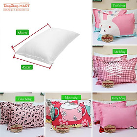 Mua Vỏ gối nằm mẫu tam giác ghi chất poly cotton - không lo bai xù (Được chọn mẫu