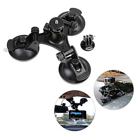 Máy ảnh thể thao Triple Suction Cup Mount Sucker for GroPro Hero 5/4/3 + / 3