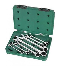 Mua Bộ cờ lê vòng miệng tự động Sata 7 chi tiết  (8mm - 22mm) - 09050