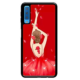 Ốp in cho Samsung Galaxy A7 2018 Cô Gái Múa - Hàng chính hãng