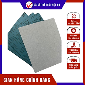 (1 Tờ) Giấy Nhám Khô FujiStar Màu Xanh Nhật Bản AA80-120-180-240-320-400 Loại Bỏ Hoàn Toàn Vết Xước Nhỏ, Lớp Sơn Cũ, Đánh Bóng Bề Mặt