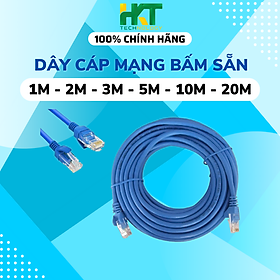 Dây Cáp Mạng LAN CAT5E bấm sẵn 2 đầu tốc độ cao