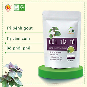 Bột Tía Tô Quảng Thanh gói 100g bổ phổi phế - Hỗ trợ bệnh gout, cảm cúm