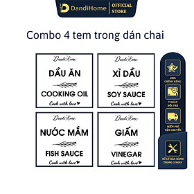 Chai đựng dầu ăn, nước mắm, xì dầu thông minh DandiHome