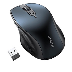 Mua Ugreen 15807 4000DPI Bluetooth 6 nút điều chỉnh kiểu dáng Công thái học Màu Xanh Chuột không dây + BT Không kèm Pin AA MU101 20015807 - Hàng chính hãng