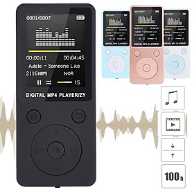 Máy nghe nhạc MP3 / MP4 FM thiết kế nhỏ gọn hợp thời trang