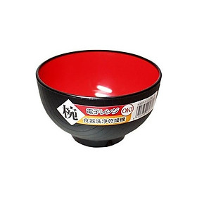 Mua Bộ 3 Bát nhựa sơn mài màu đỏ (cỡ nhỏ) nội địa Nhật Bản
