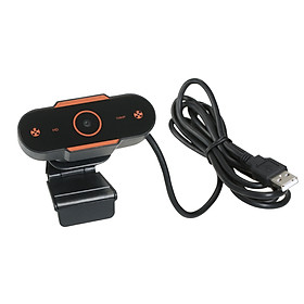 1080P HD Computer Camera Video Conference Camera Webcam 2K Resolution Auto Focus H.264 Video Compression with Microphone