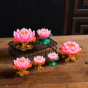 Mua Nến Hoa Sen  Nến Bơ Ban Thờ  Nến Ban Thờ  Nến Sáp Hoa Sen Chất Lượng Cao  Không Mùi  Không Khói  An Toàn 100