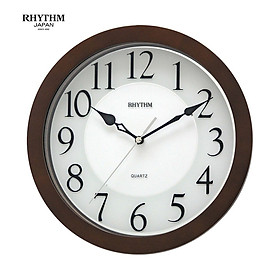 Đồng hồ Rhythm CMG928NR06 Kt 28.0 x 4.5cm, 1.125kg Vỏ gỗ. Dùng Pin.