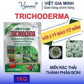 Mua Men ủ vi sinh TRICHODERMA cải tạo đất tơi xốp  ủ phân chuồng  ủ xác bã thực vật 1KG