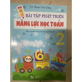 Bài tập phát triển năng lực học toán lớp 2 tập 2