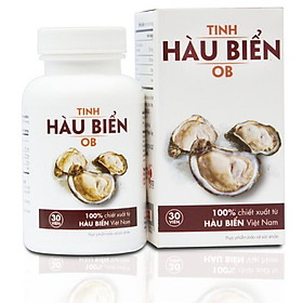 Thực Phẩm Chức Năng Tinh Hàu Biển OB - Tăng Cường Sinh Lý Nam Giới (Chai 30 viên)