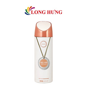 Xịt khử mùi làm thơm cơ thể Armaf Tag Her (200ml) - Hàng chính hãng