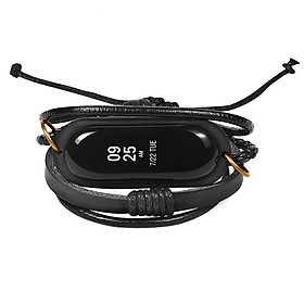 Dây Đeo PU Tự Điều Chỉnh DIY Cho Xiaomi 3