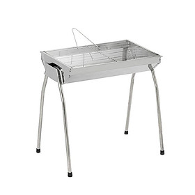 Bếp nướng than hoa VL Inox không gỉ sét, chống cháy thực phẩm, an toàn sức khỏe, không cần quạt,bếp nướng không khói, bếp nướng ngoài trời, lò nướng