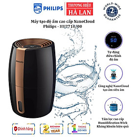 Mua Máy tạo độ ẩm cao cấp nhãn hiệu Philips HU2718/00 tích hợp hệ thống bốc hơi tiên tiến ba giai đoạn với công nghệ NanoCloud - HÀNG NHẬP KHẨU