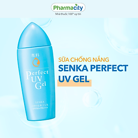 Gel sữa chống nắng Senka Perfect UV Gel SPF 50+ PA++++ 80ml