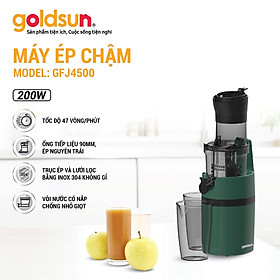 Mua Máy Ép Chậm Trái Cây Goldsun GFJ4500 Nguyên Quả Kiệt Bã Lên Đến 98% Công Suất 200W - Hàng chính hãng
