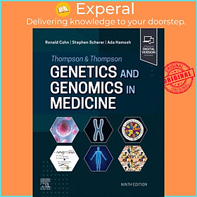 Sách - Thompson & Thompson Genetics and Genomics in Medicine by Ronald Cohn (UK edition, paperback)