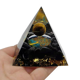 Orgone Pyramid Reiki Crystal Quartz EMP Protection Meditation