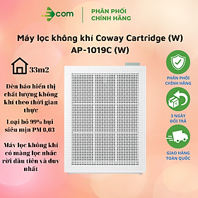 Máy lọc không khí Coway Cartridge (W) AP-1019C (W) - Hàng chính hãng