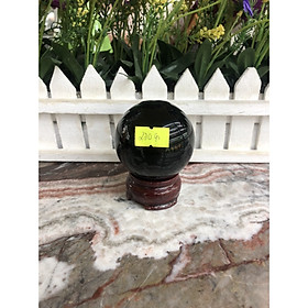 Mua Quả cầu phong thủy đá TA. đen - Đường kính 4 9cm  5 3cm  5 4cm  5 5 cm  5 6cm và 5 7cm