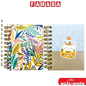 Bộ 2 Sổ Lò Xo Mini - Blueangel (Mẫu Màu Giao Ngẫu Nhiên)