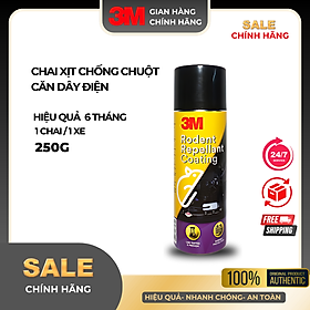 Chai xịt chống chuột, đuổi chuột chuyên dụng 3M 3M-RRC tặng kèm 1 lá thơm mùi ngẫu nhiên