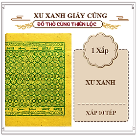 Mua Giấy Tiền Xu Vàng & Xanh - Hàng Mã Thiên Lộc