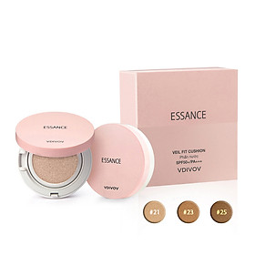 Phấn nước mịn lì mờ khuyết điểm Essance Veil Fit Cushion SPF50+ PA+++ 15g