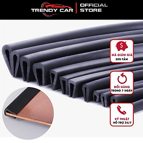 Mua Gioăng ron cao su chữ U bảo vệ cạnh bo bọc cạnh tấm thép  kính  gỗ  máy móc thiết bị và cạnh cơ khí