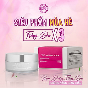 Kem dưỡng The Nature Book trắng da chống nắng toàn thân Whitening Body Cream 100g