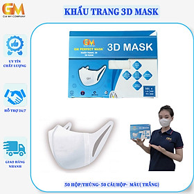 Khẩu trang 3D Mask Gia Mỹ hộp 50 cái