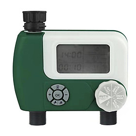 New dual interface watering timer watering device smart large screen digital display timer watering irrigation tool