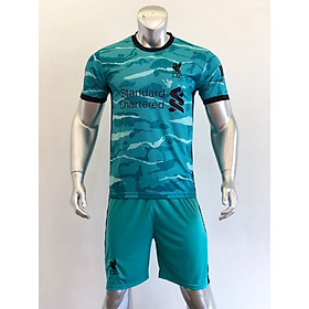 Bộ Quần Áo Bóng Đá CLB Liverpool Xanh Ngọc - Đồ Đá Banh Mới Nhất 20-21